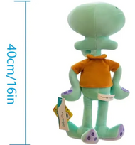 Muñeca De Peluche De Bob Esponja Calamardo, 40 Cm