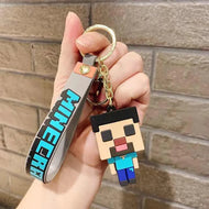 Llavero de Goma Steve Minecraft 5.5 cm Gamer