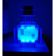 Lámpara 3D Botella de Poción – Estilo Minecraft | Luz LED Multicolor Decorativa