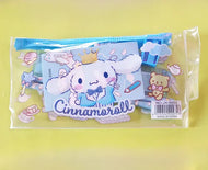 Estuche Escolar Cinnamoroll Kawaii – Set Completo Celeste con Lápices, Regla y Más