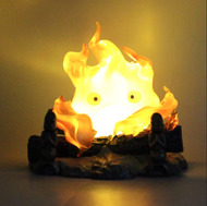 Figura Calcifer Con Luz - Castillo Ambulante Ghibli Anime