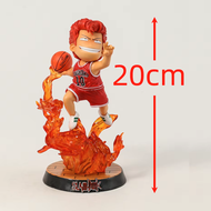 Figura Slam Dunk Hanamichi Basquetbol Anime 20cm Con Luz