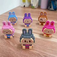 1 Mini Figura Para Labubu Armable Mini Bloques Sorpresa
