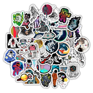 Espacio Astronauta Set 50 Stickers / Calcomania