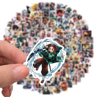 50 Stickers Demon Slayer / Kimetsu No Yaiba / Autoadhesivo