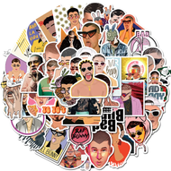 50 Stickers Bad Bunny Decorativo Skateboard Musico