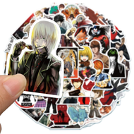 50 Stickers Dead Note Light / Calcomania / Autoadhesivo