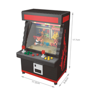 Mini Bloques Armables Arcade Street Fighter Consola Coleccionable Caja