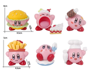 Set 6 Figuras Kirby Coleccion Cocina Comida 4-5cms Kawaii