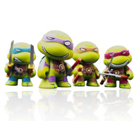 Set De 4 Figuras De Tortugas Ninjas 7 Cm
