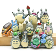 Set 12 Figuras Totoro Studio Ghibli / Mini 3 Cms