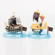 Set 8 Barcos Anime One Piece Decoracion 7 Cms
