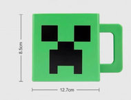 Taza Minecraft Creeper Juguetes Adornos Regalo Gamer 230ml