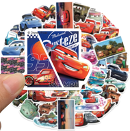 Set 50 Stickers Cars Rayo Mcqueen Disney Pixar Niño