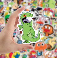 50 Stickers Cartoon Network / Nick Dibujos Animados Clasicos