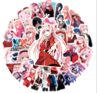 Zero Two Darling In The Fanxx Set 50 Stickers / Calcomania