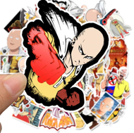 50 Stickers One Punch Man Saitama Anime Pegatina