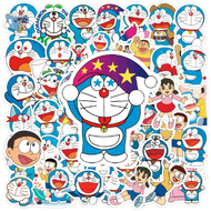 50 Stickers Doraemon El Gato Cosmico Caricatura Pegatina