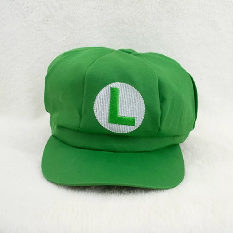 Gorra Boina Luigi Bros – Sombrero Clásico del Videojuego
