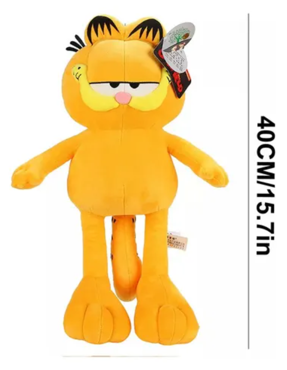 Peluche Gato Garfield 40 Cm De Alto Nuevo Excelente Calidadsa