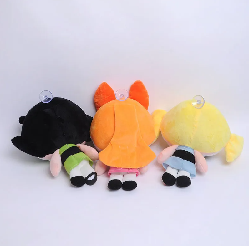 Pack 3 Peluches Chicas Superpoderosas Bombón Burbuja Bellota