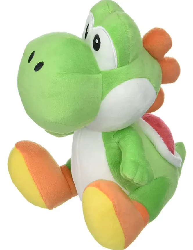 Peluche Yoshi Super Mario Bros 27cms
