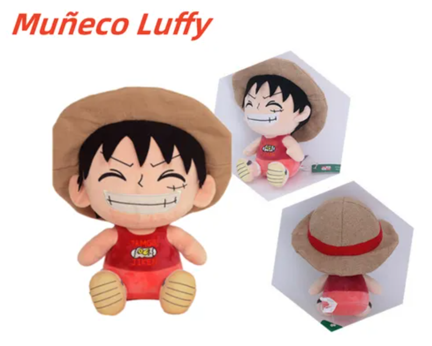 Peluche Monkey D Luffy One Piece Niño