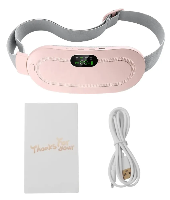 Cinturón Calentador Alivio Cólicos Menstruales Guatero Usb