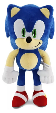 Peluche Sonic Clasico 24 cms Calidad