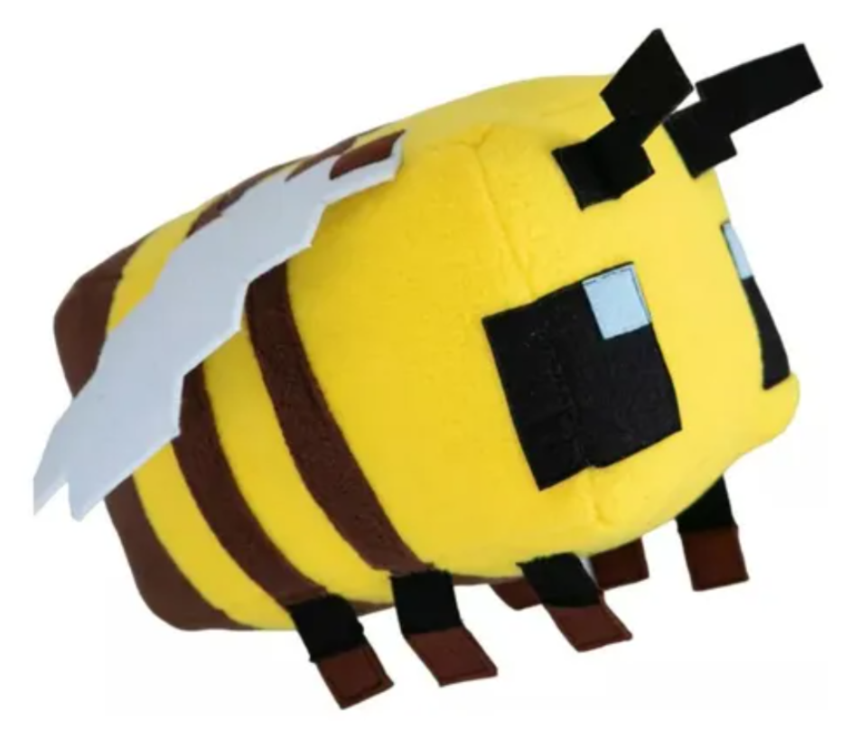 Peluche Abeja De Minecraft 18cm