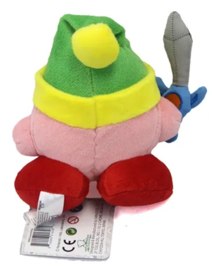 Peluche Kirby Cosplay Link Zelda 13cm