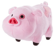 Peluche Cerdito Pato Gravity Falls 16cm