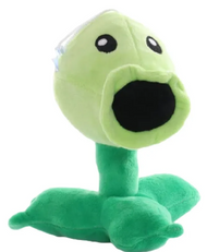 Plantas Vs Zombies Peluches 18 Cm Lanzaguisantes