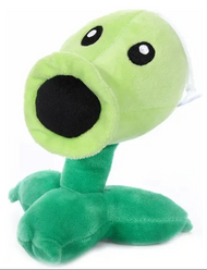 Plantas Vs Zombies Peluches 18 Cm Lanzaguisantes
