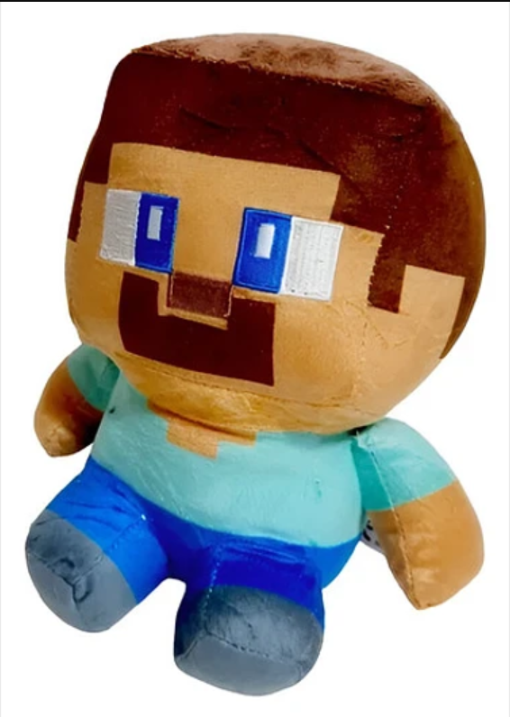Peluche Steve Minecraft 20cm