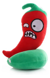 Peluche Plantas Vs Zombies - Aji Picante Enojado