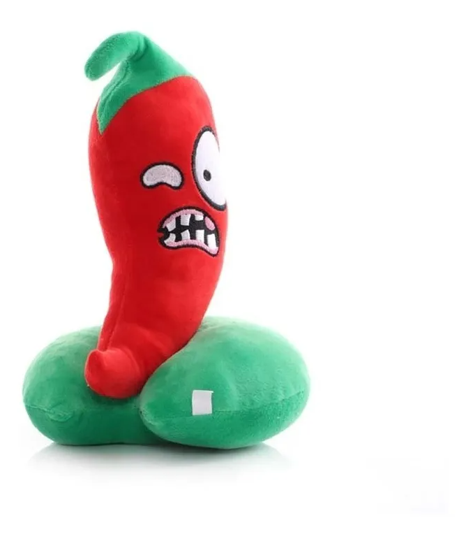 Peluche Plantas Vs Zombies - Aji Picante Enojado