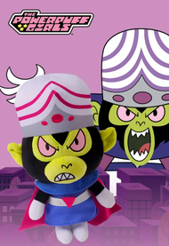 Peluche Mojo Jojo Chicas Super Poderosas Powerpuff 23 Cm