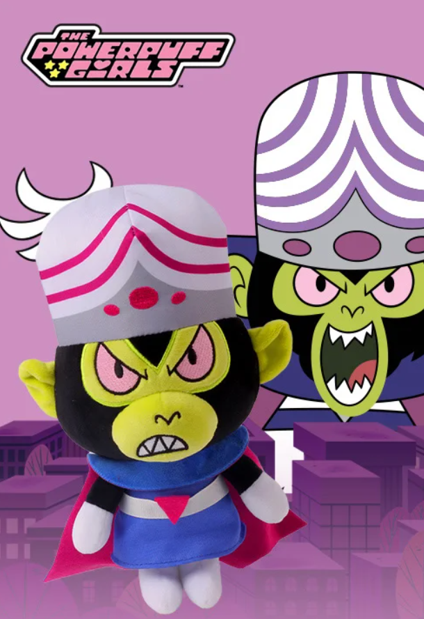 Peluche Mojo Jojo Chicas Super Poderosas Powerpuff 23 Cm