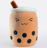 Peluche Grande Felpa Kawaii 70cms Bubble Tea Tapioca