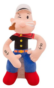 Peluche Popeye El Marino Vintage Clasico Caricatura 40cm