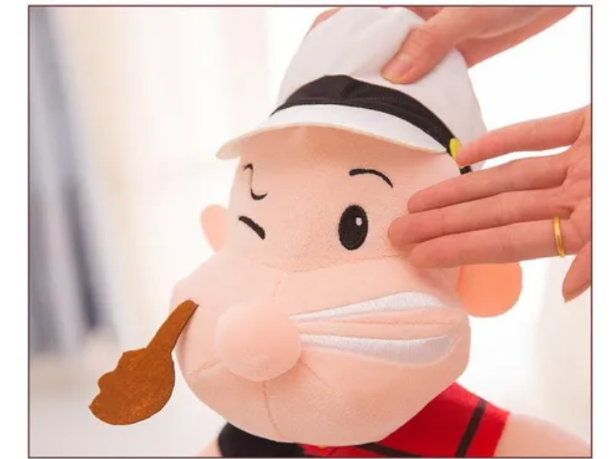 Peluche Popeye El Marino Vintage Clasico Caricatura 40cm
