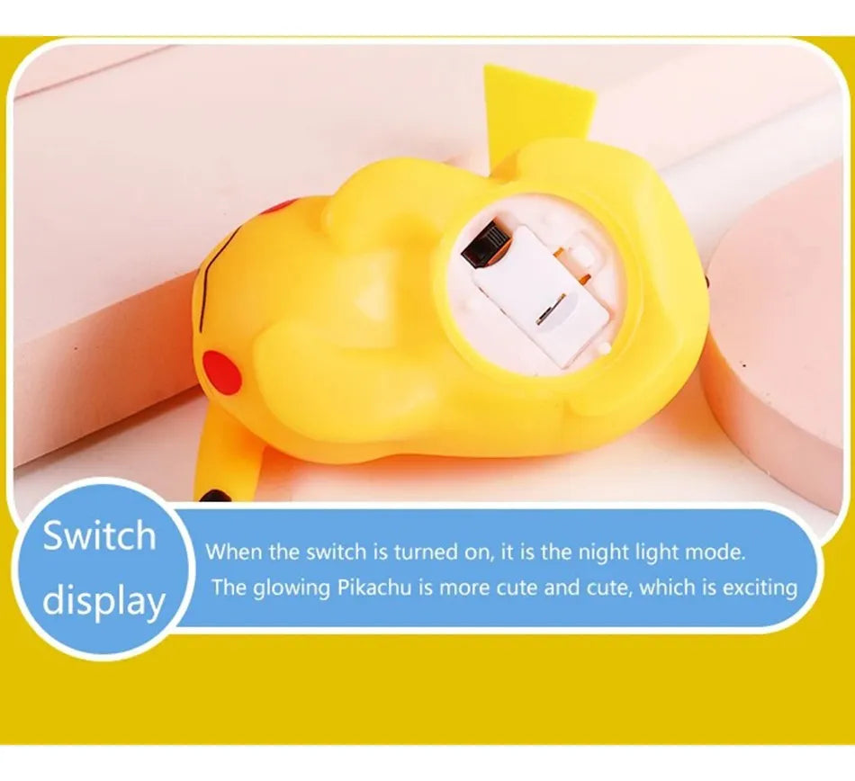 Lámpara Nocturna Mini Pikachu – Luz Suave Infantil | Espantacucos LED
