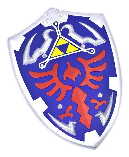 Escudo Hyliano de Link – Zelda | Tamaño Real 42x32 cm | Cosplay y Colección