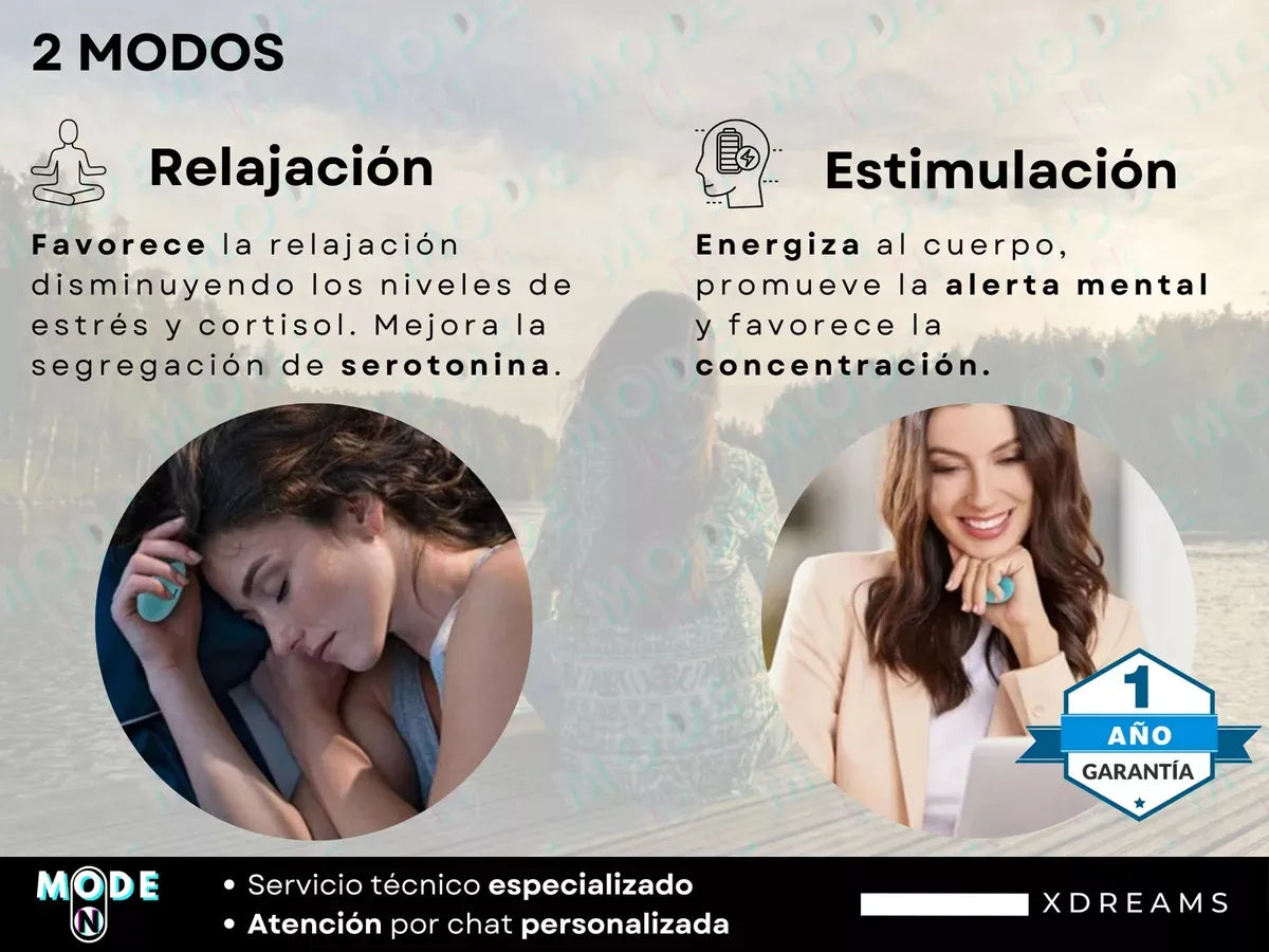 Dispositivo Portátil para Dormir – Inductor de Sueño, Relajación y Alivio del Estrés