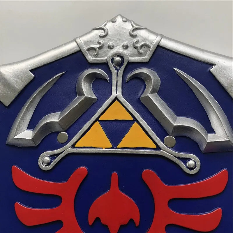 Escudo Hyliano de Link – Zelda | Tamaño Real 42x32 cm | Cosplay y Colección