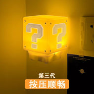 Lámpara Cubo LED Mario Bros – Con Sonido | Luz Gamer Nintendo Decorativa