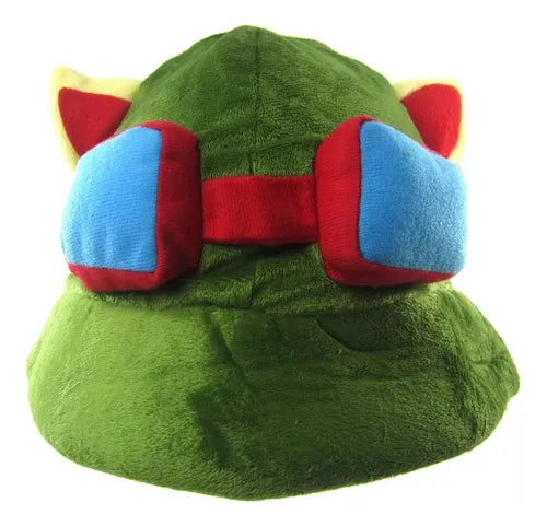Gorro de Teemo – League of Legends | Sombrero Cosplay LOL Suave y Divertido