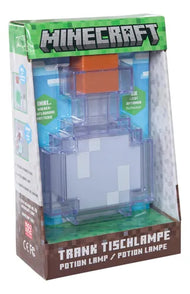Lámpara 3D Botella de Poción – Estilo Minecraft | Luz LED Multicolor Decorativa
