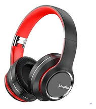 Auriculares Inalámbricos Lenovo HD200 para Juegos – Negro y Rojo | Audio Gamer Premium